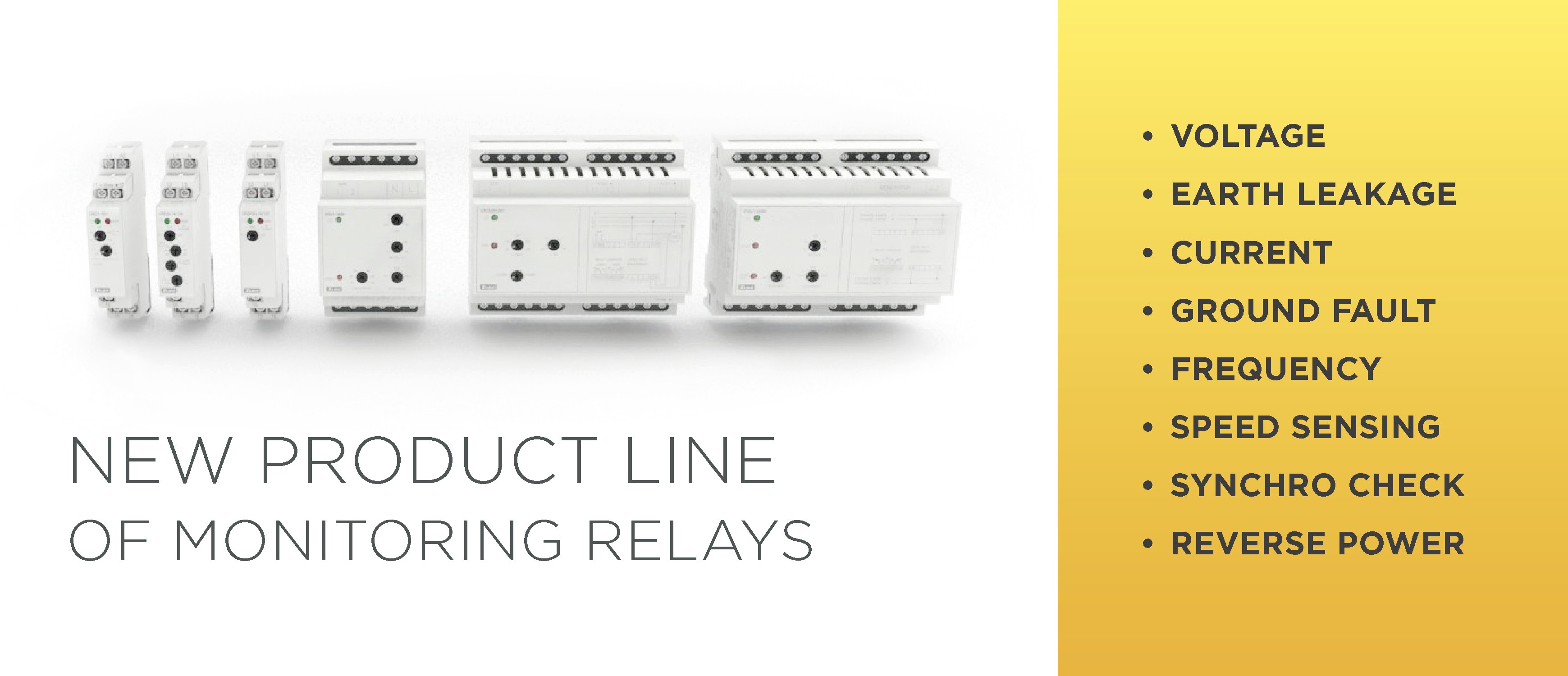 New range of monitoring relays photo