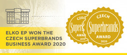 ELKO EP won the Czech Superbrands Business award 2020 photo